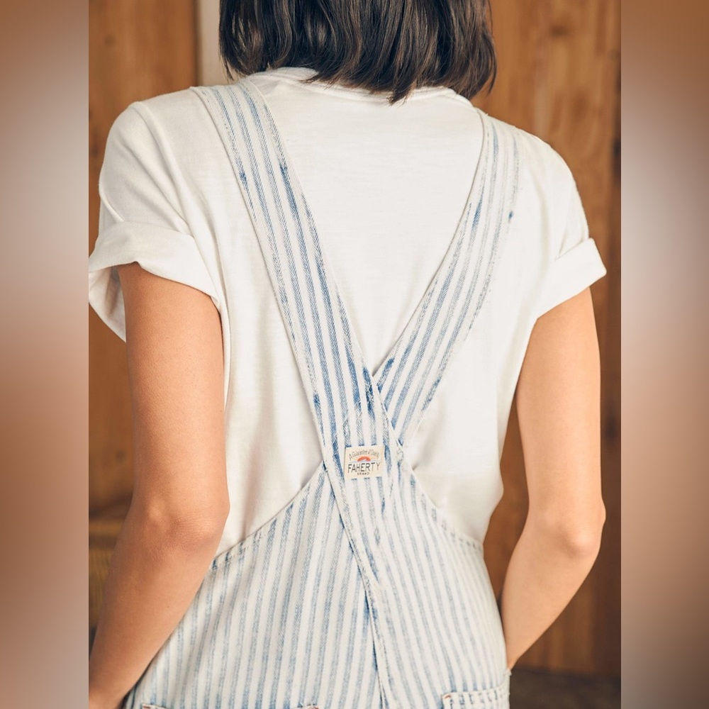 Faherty Topsail Straight Leg Overall - Picture 8 of 15